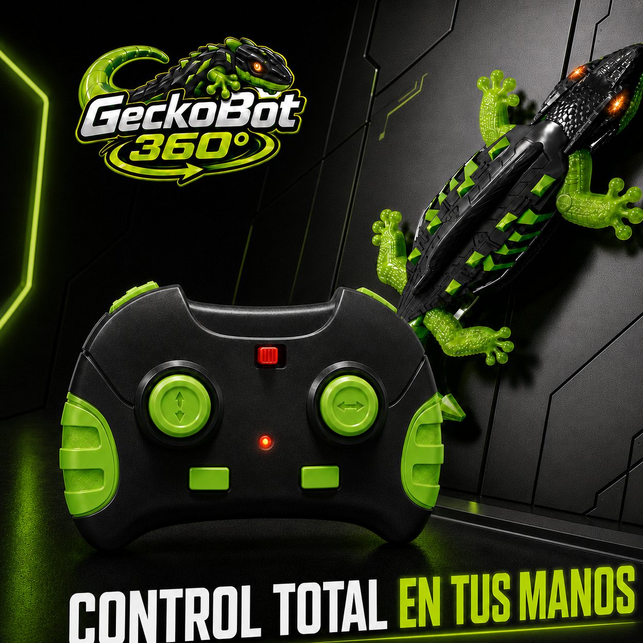 GeckoBot 360° La Lagartija Antigravedad